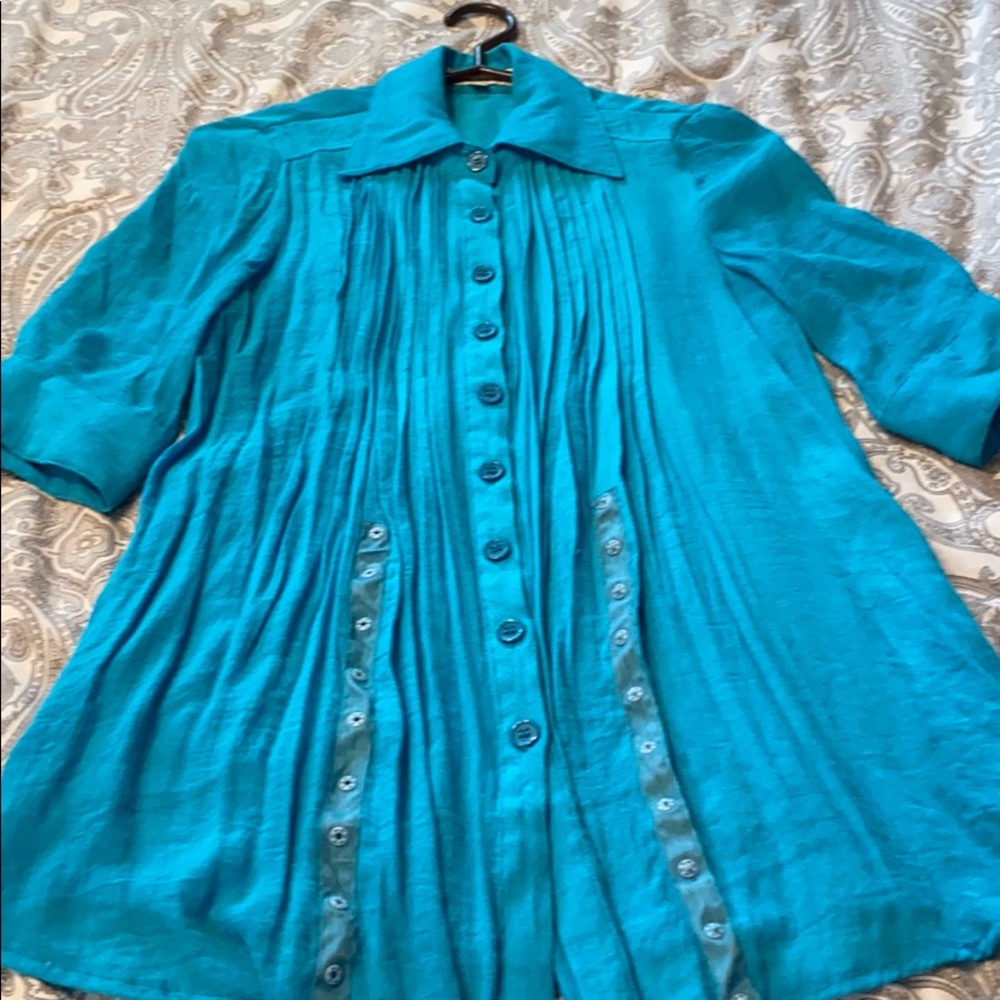 Tunic length shirt
